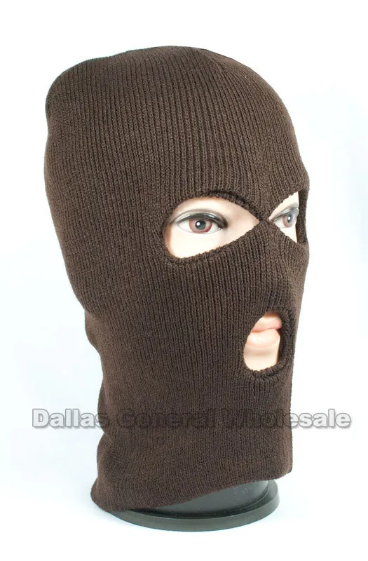 3 Hole Beanie Masks / Balaclava Wholesale