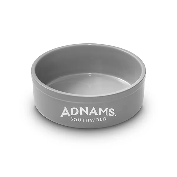 Adnams Grey Stoneware Pet Bowl