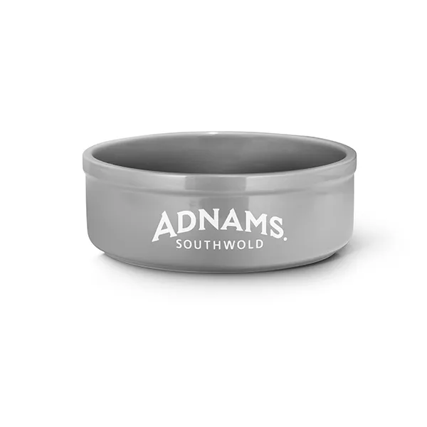 Adnams Grey Stoneware Pet Bowl