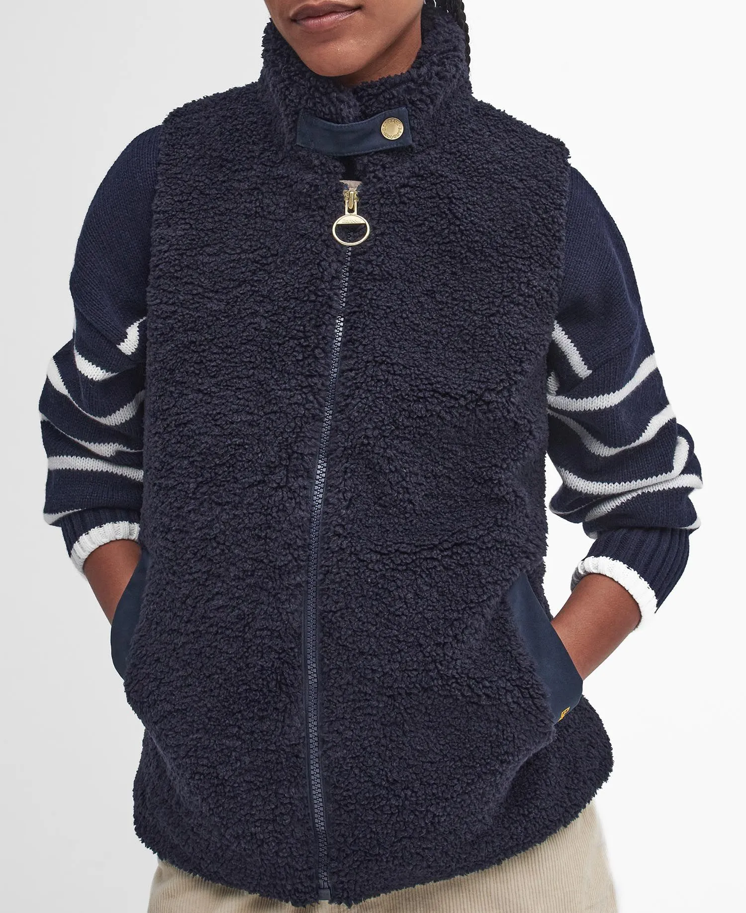 Barbour Elisha Gilet, Dark Navy