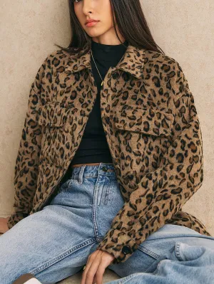 Brown Leopard Coat Leopard