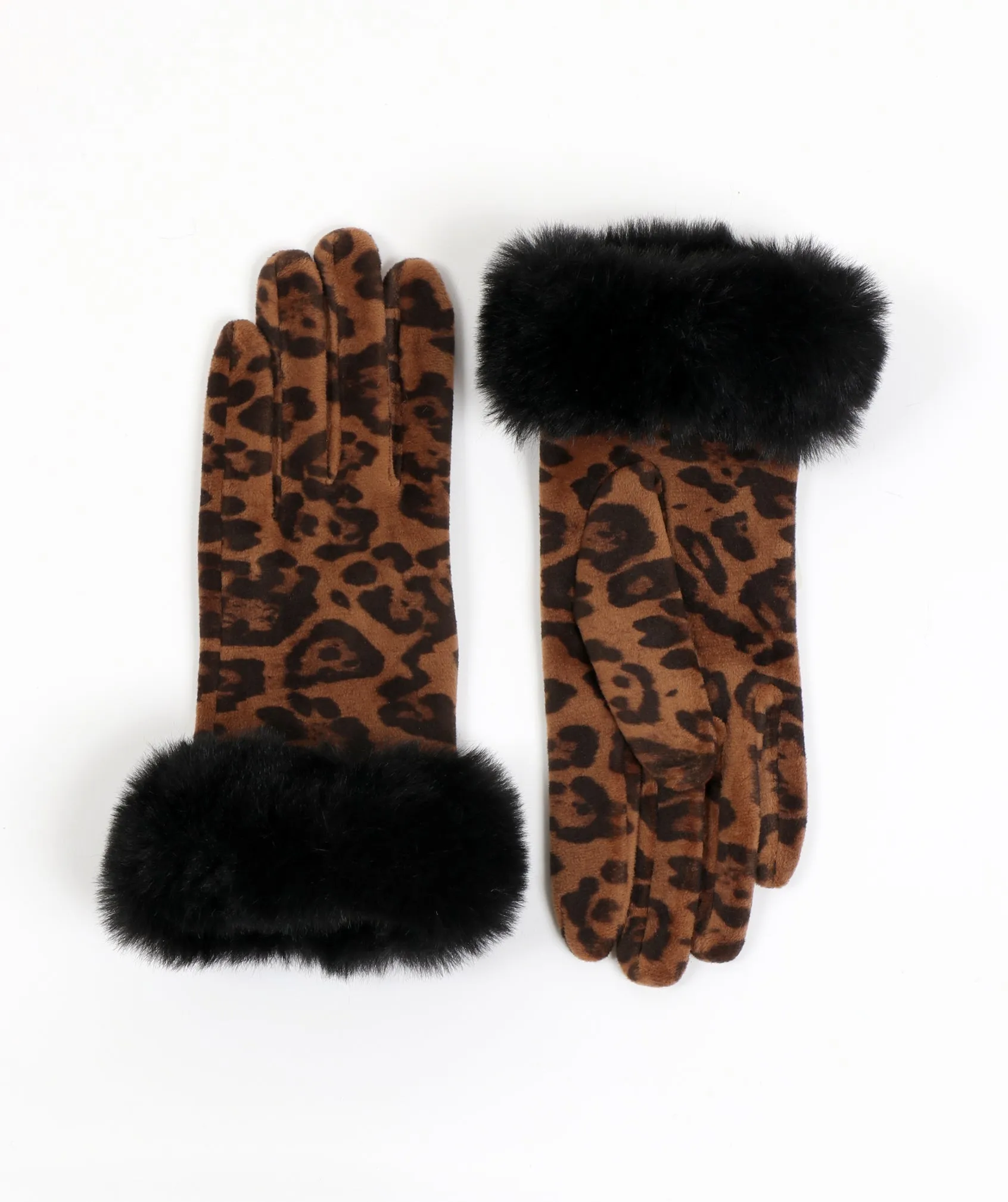 Catriona Gloves - Leopard