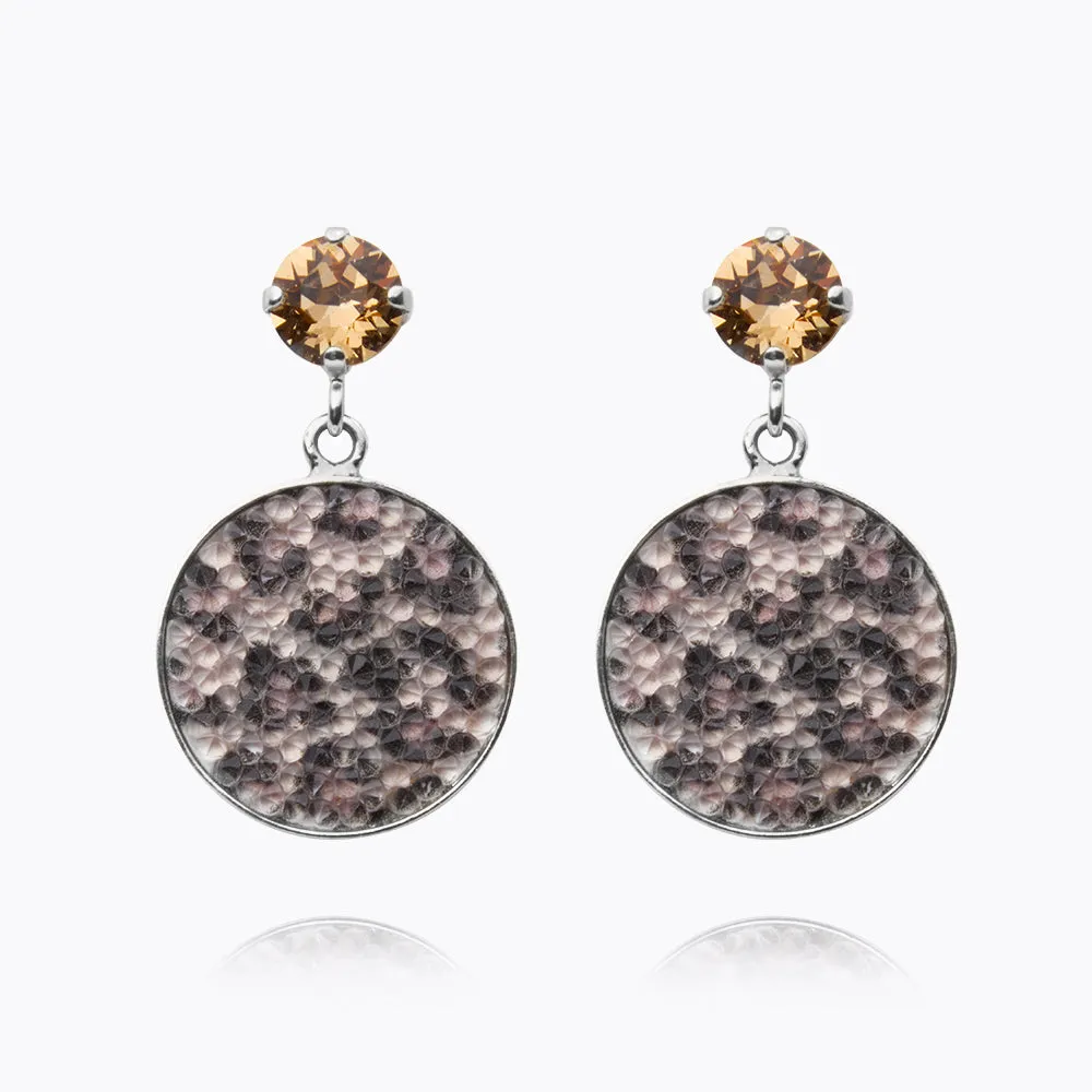 Chloe Earrings / Leopard