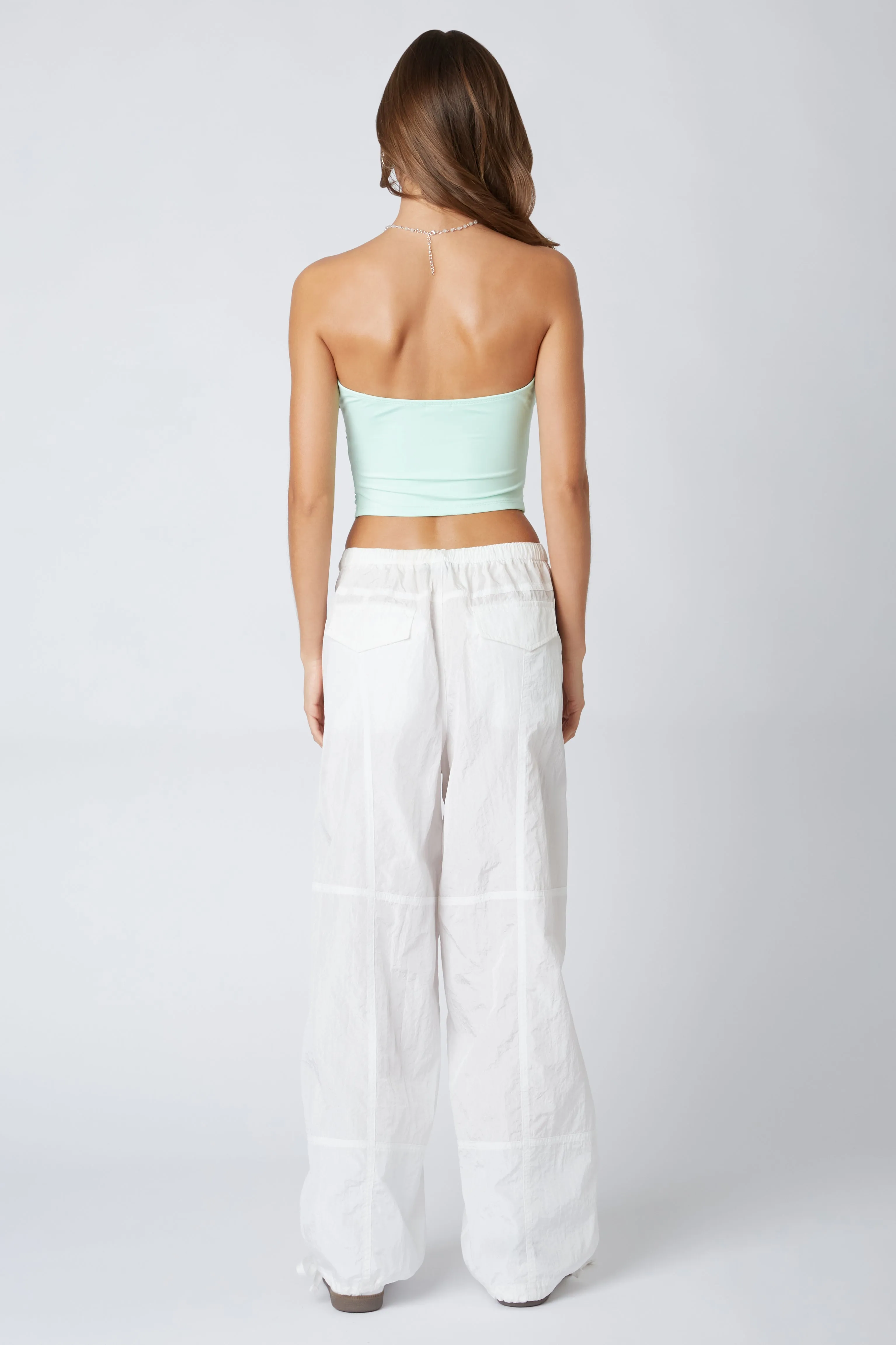 Cut Out Cropped Tube Top