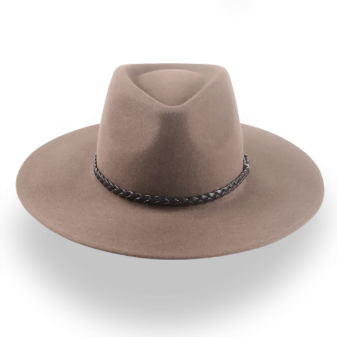 Durable Wide Brim Outback Fedora for Adventurers | The Bush