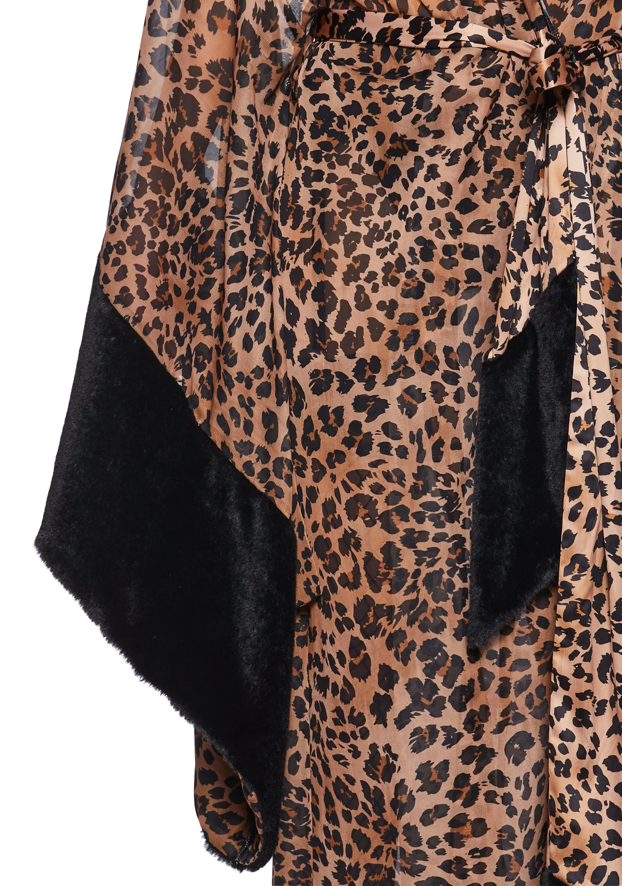 Enticing Opulence Leopard Robe