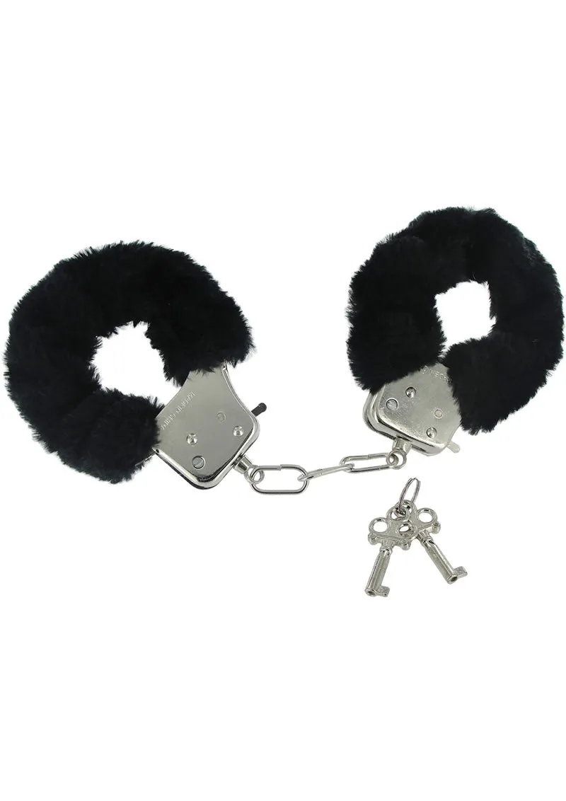 Frisky Fur Handcuffs Caught In Candy