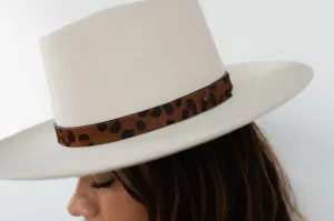 Gigi Pip Dark Leopard Hat Band