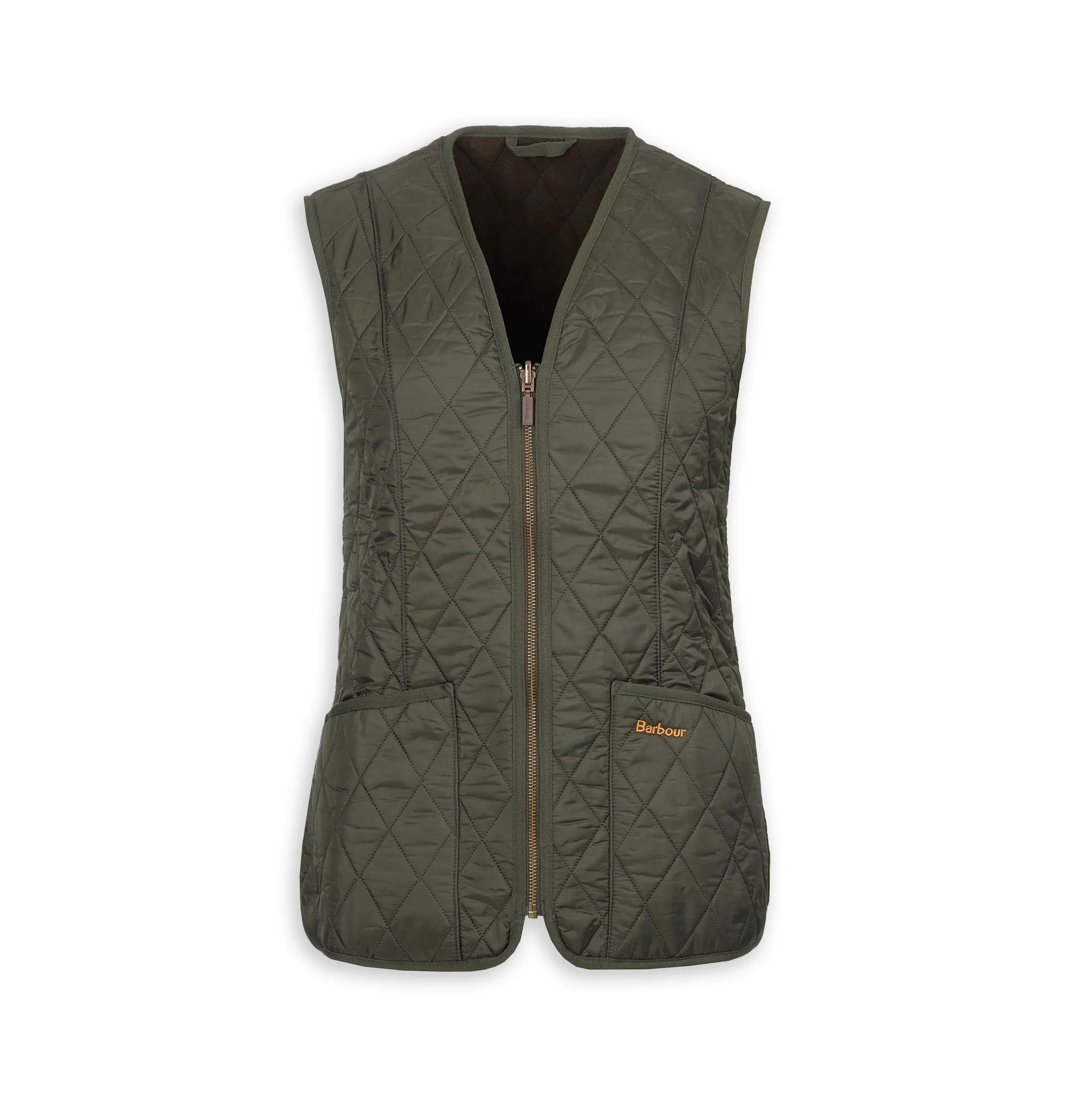 Gilet Barbour Fleece Betty Liner Verde Oliva Donna