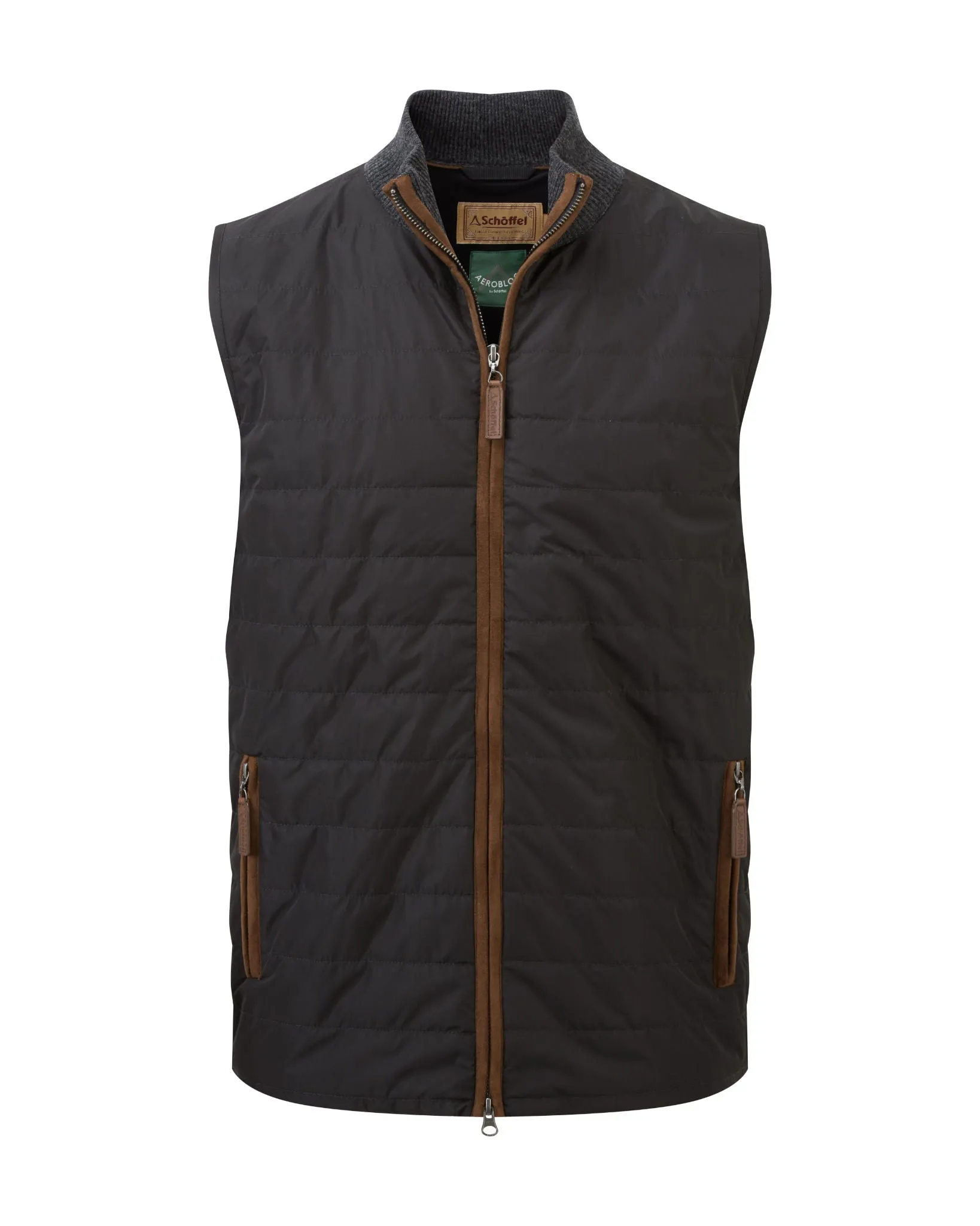 Hybrid Aerobloc Gilet - Charcoal