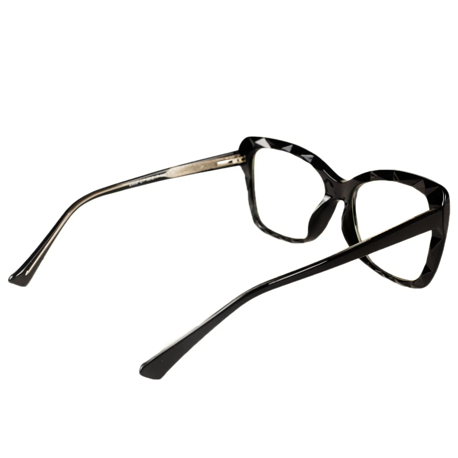 iB-iP Women's Retro Cat Eye Black Leopard Fashion Clear Lens Classic Eyeglasses