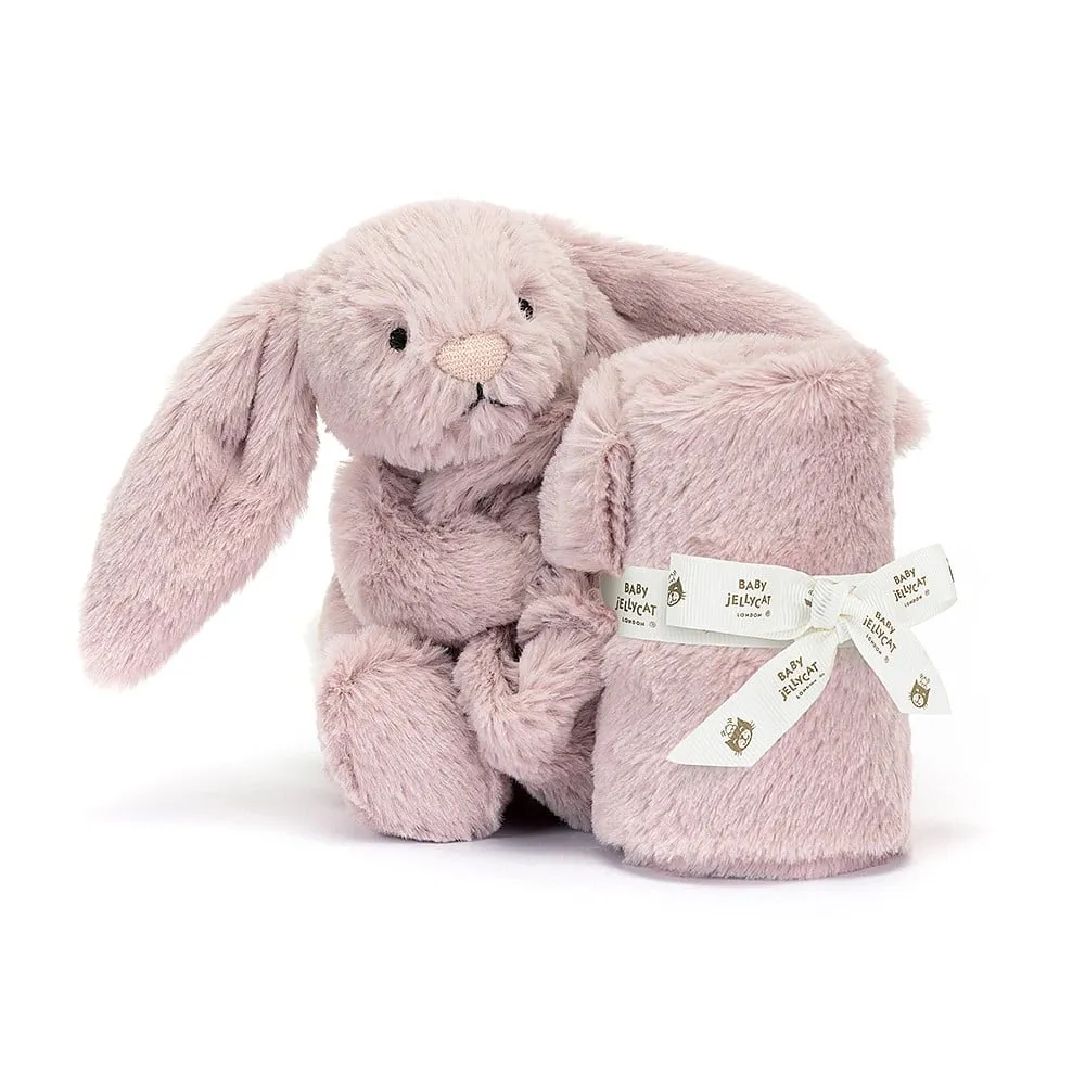 Jellycat Bashful Luxe Bunny Rosa Soother Giftbox Set