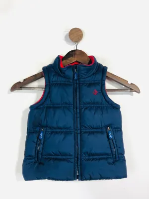 Jojo Maman Bébé Kid's Gilet Jacket | 18-24 Months | Blue