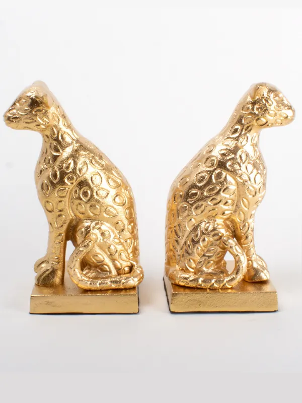 Leopard Bookend