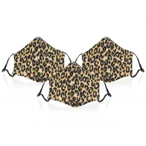 Leopard Face Mask (3-Pack)