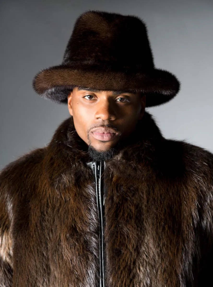 Men's Mink Fur Hat