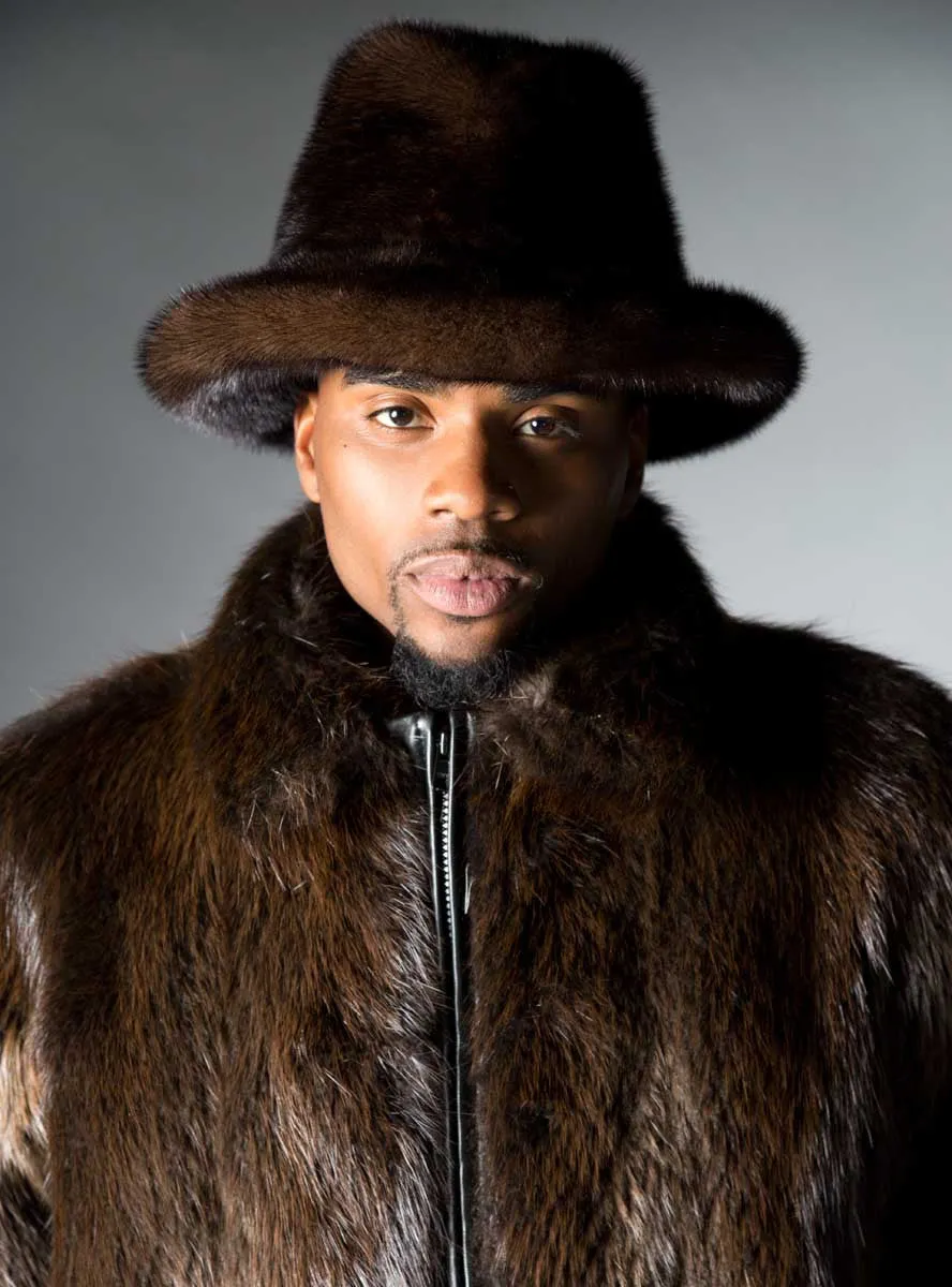 Men's Mink Fur Hat