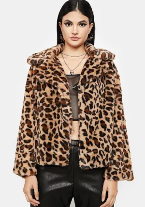 Meow For Me Faux Fur Jacket