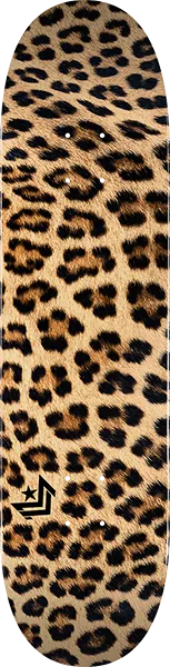 Mini Logo Deck 255/K-20 -7.5 Leopard Fur DECK ONLY