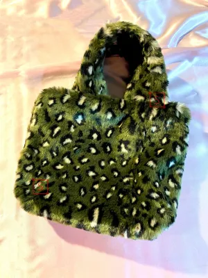 Moss Cheetah Mini Purse