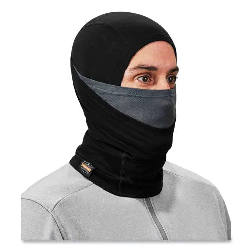 N-ferno 6844 Dual-layer Balaclava Face Mask, Nylon; Spandex, One Size Fits Most, Black, Ships In 1-3 Business Days