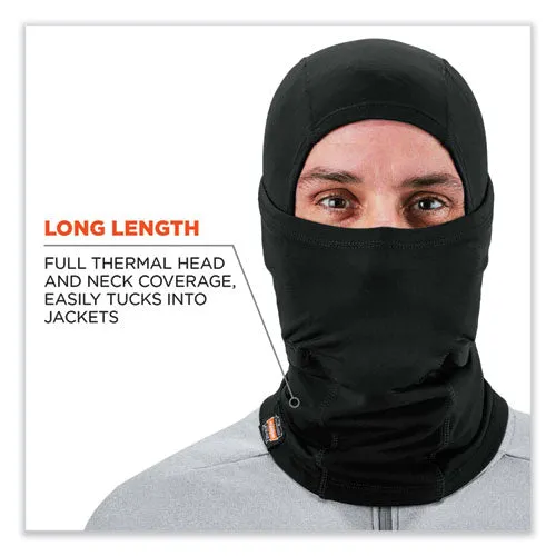 N-ferno 6844 Dual-layer Balaclava Face Mask, Nylon; Spandex, One Size Fits Most, Black, Ships In 1-3 Business Days