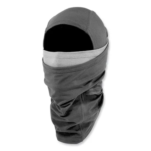 N-ferno 6844 Dual-layer Balaclava Face Mask, Nylon; Spandex, One Size Fits Most, Black, Ships In 1-3 Business Days