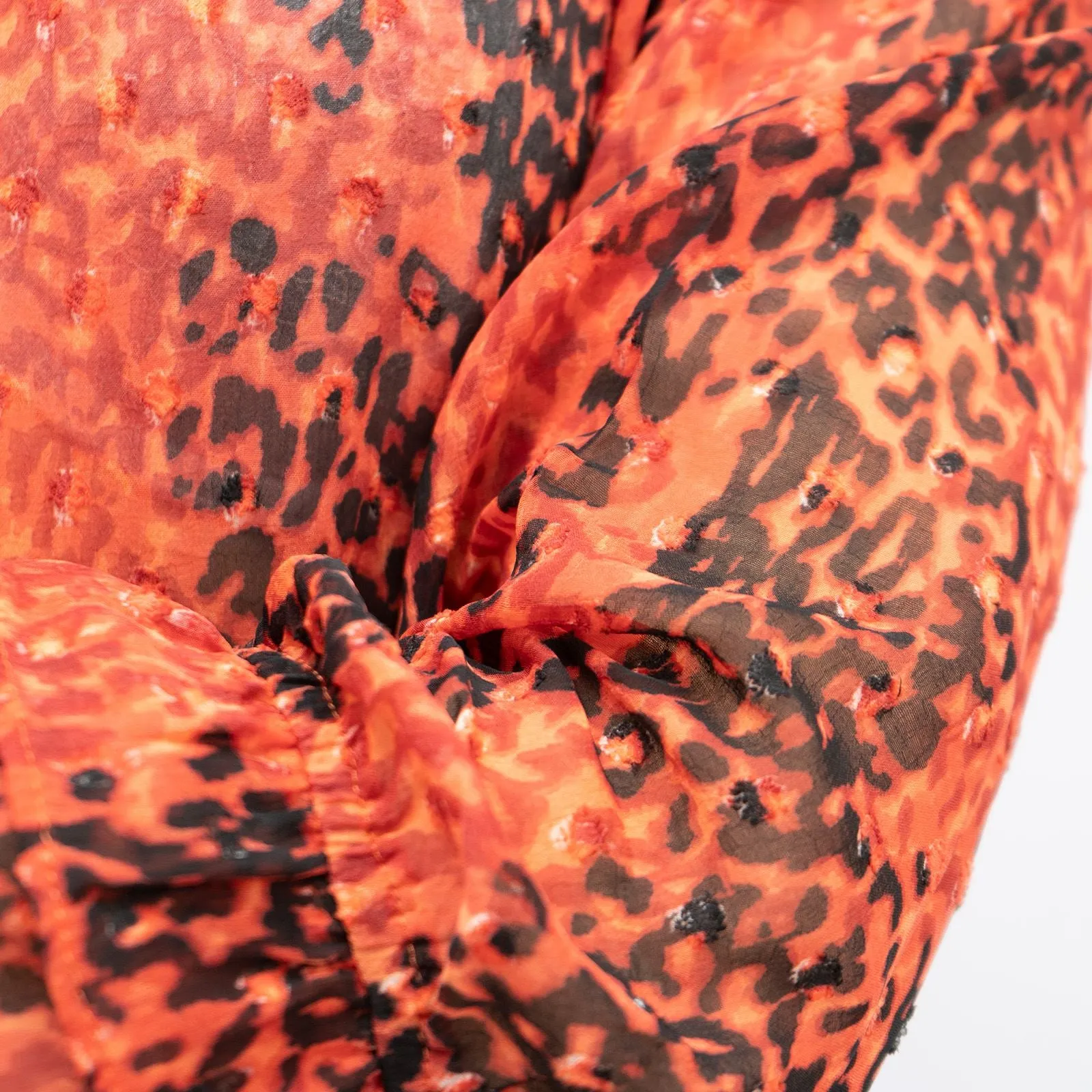 Next Red Leopard Print Lightweight 3/4 Sleeve Tops