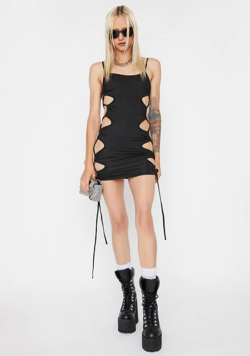 Pinch Me Moment Cutout Dress