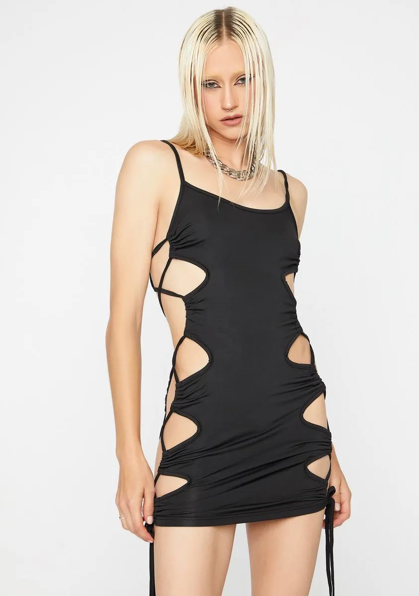 Pinch Me Moment Cutout Dress