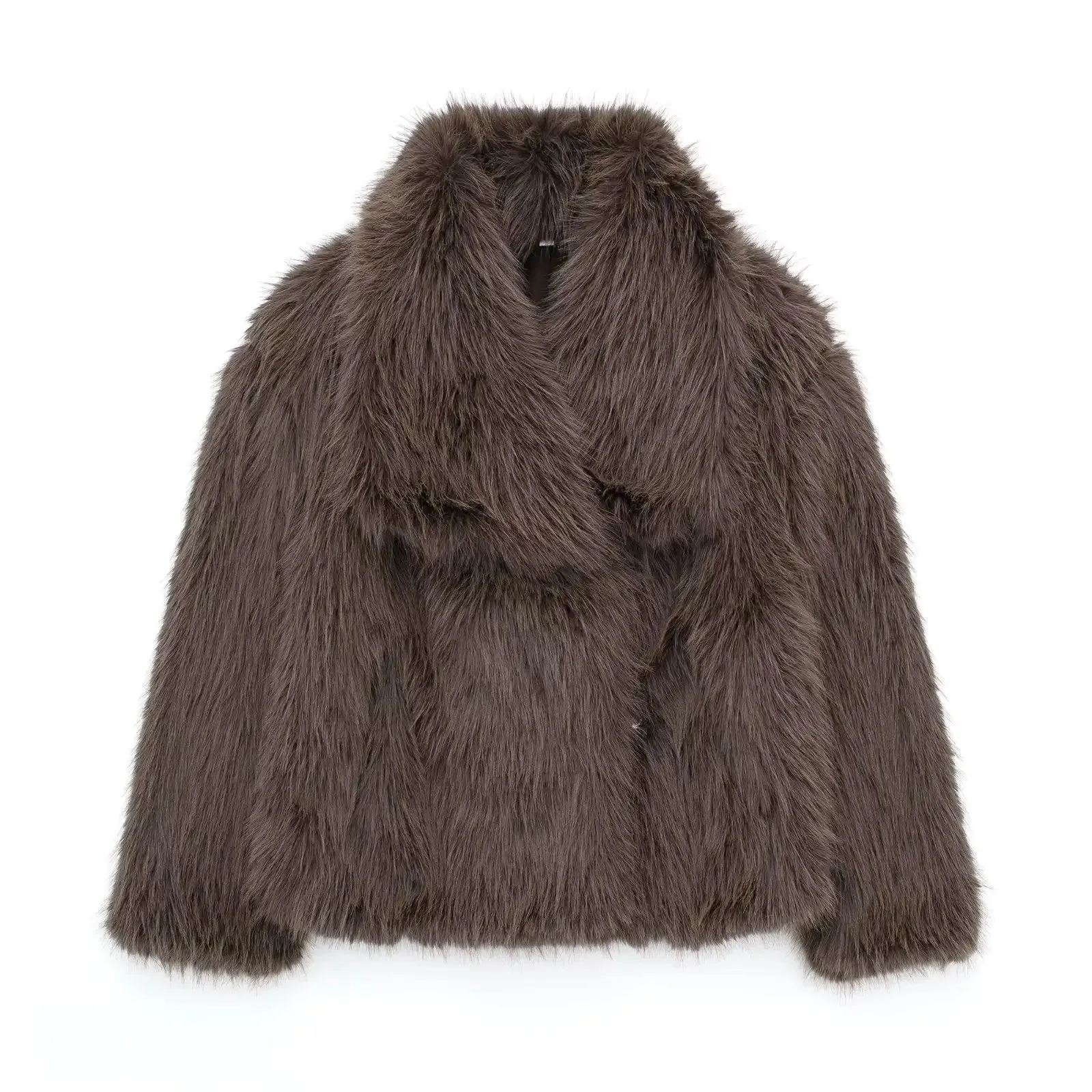 Plush Fur Coat