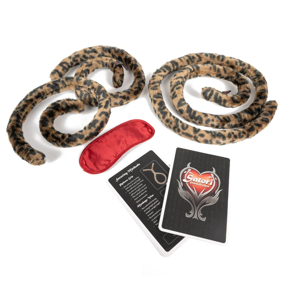 Satori Faux Fur Pleasure Twist Ropes Knot-Free Bondage Kit