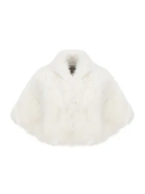 Sophia Fur Coat (White)