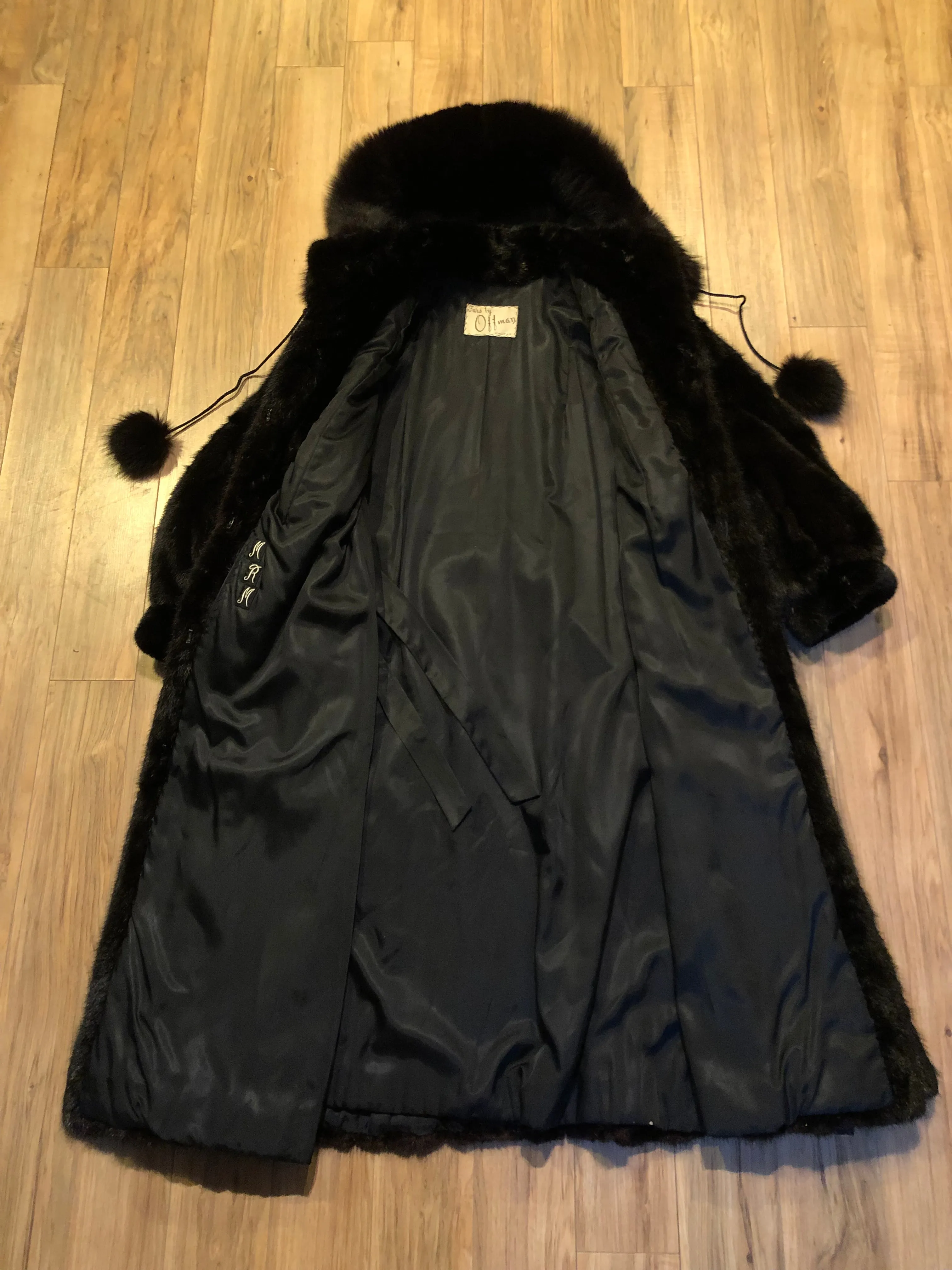 Vintage Furs by Offman Long Fur Coat, Made in Nova Scotia SOLD*