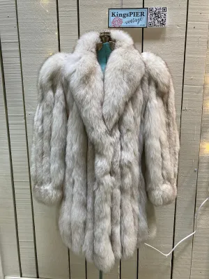 Vintage Silver 70's Fur Coat, Chest 40” SOLD