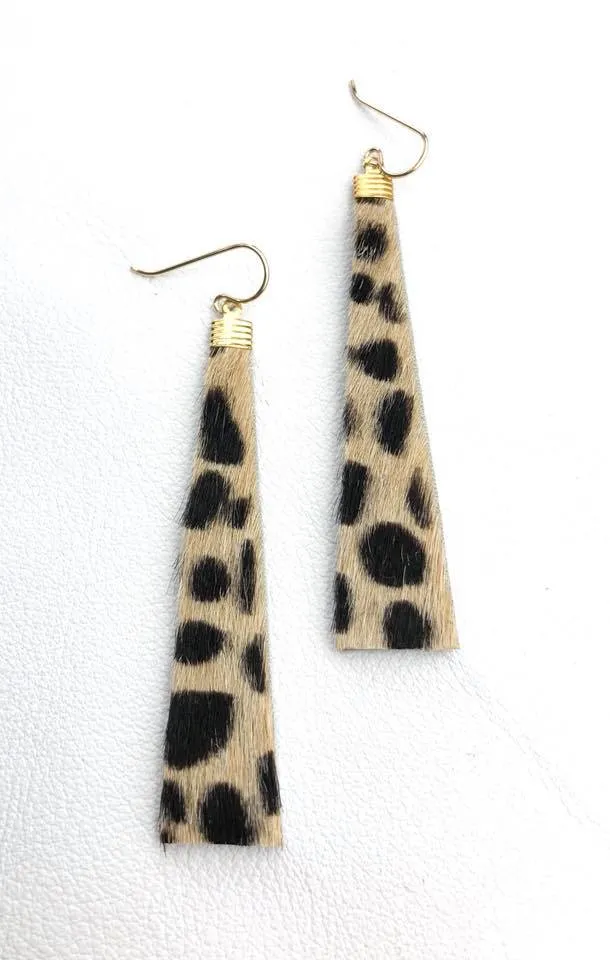 Wild Cat Tower Earrings