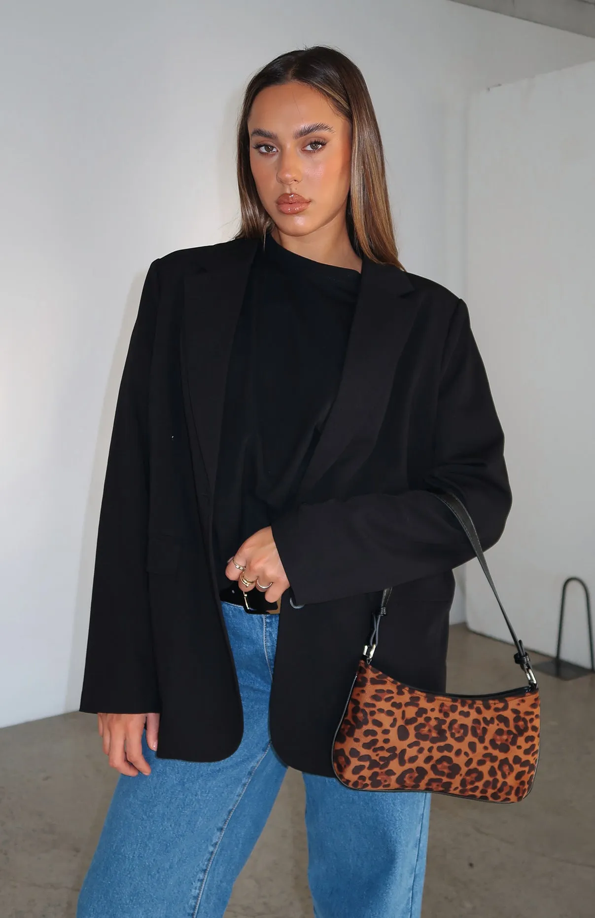 Wild One Shoulder Bag Leopard